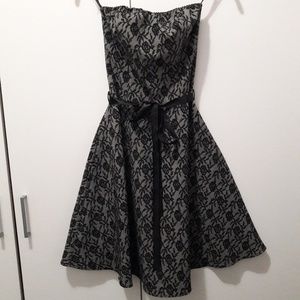 Charlotte Russe Strapless Vintage Style Dress